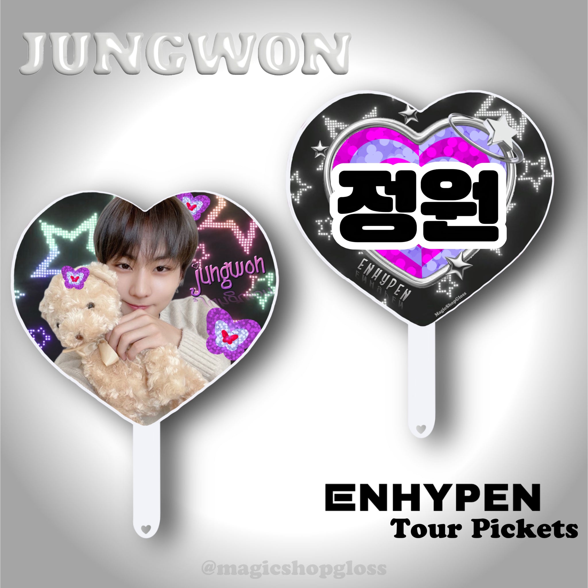 ENHYPEN TOUR PICKETS – magic shop gloss