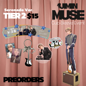 Jimin MUSE Cup Sleeve Event - Preorders | Local Pick Up Only!