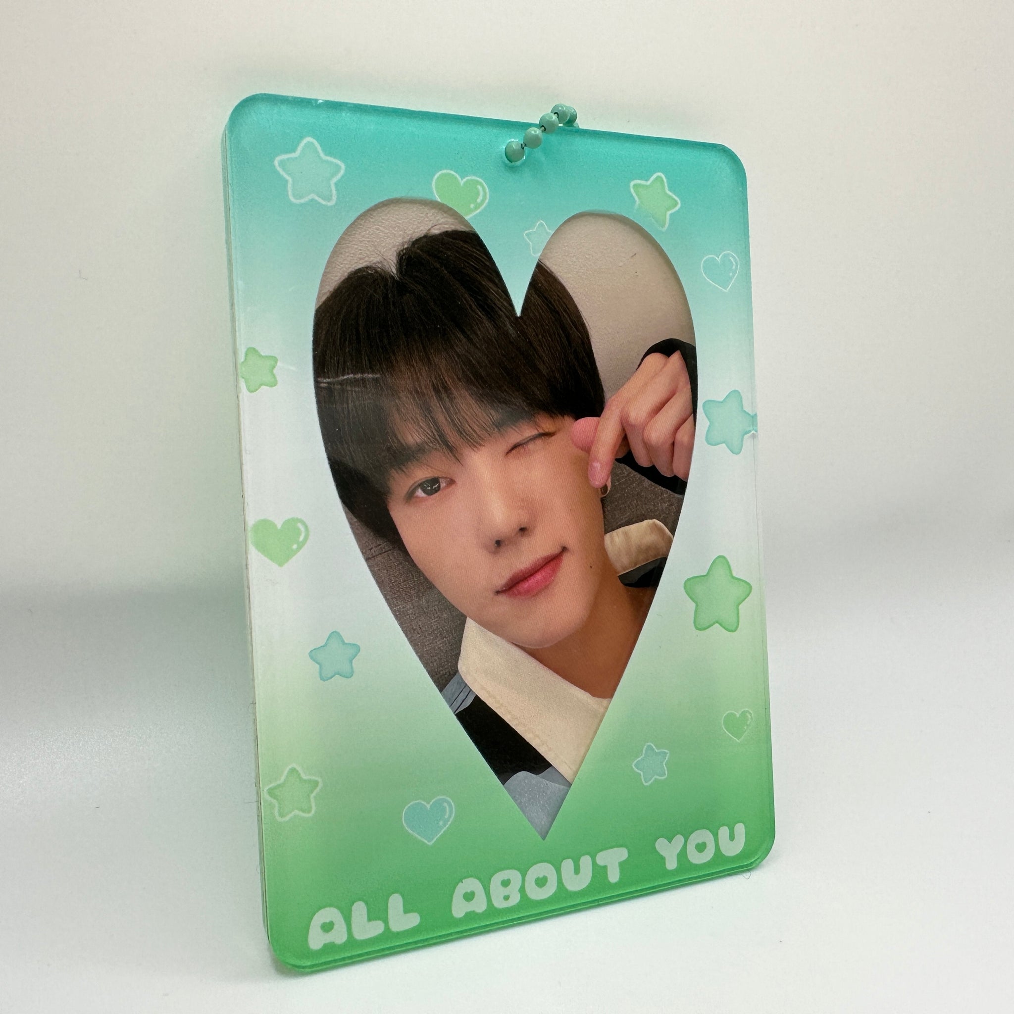 All About You Acrylic Photocard Holder – magic shop gloss
