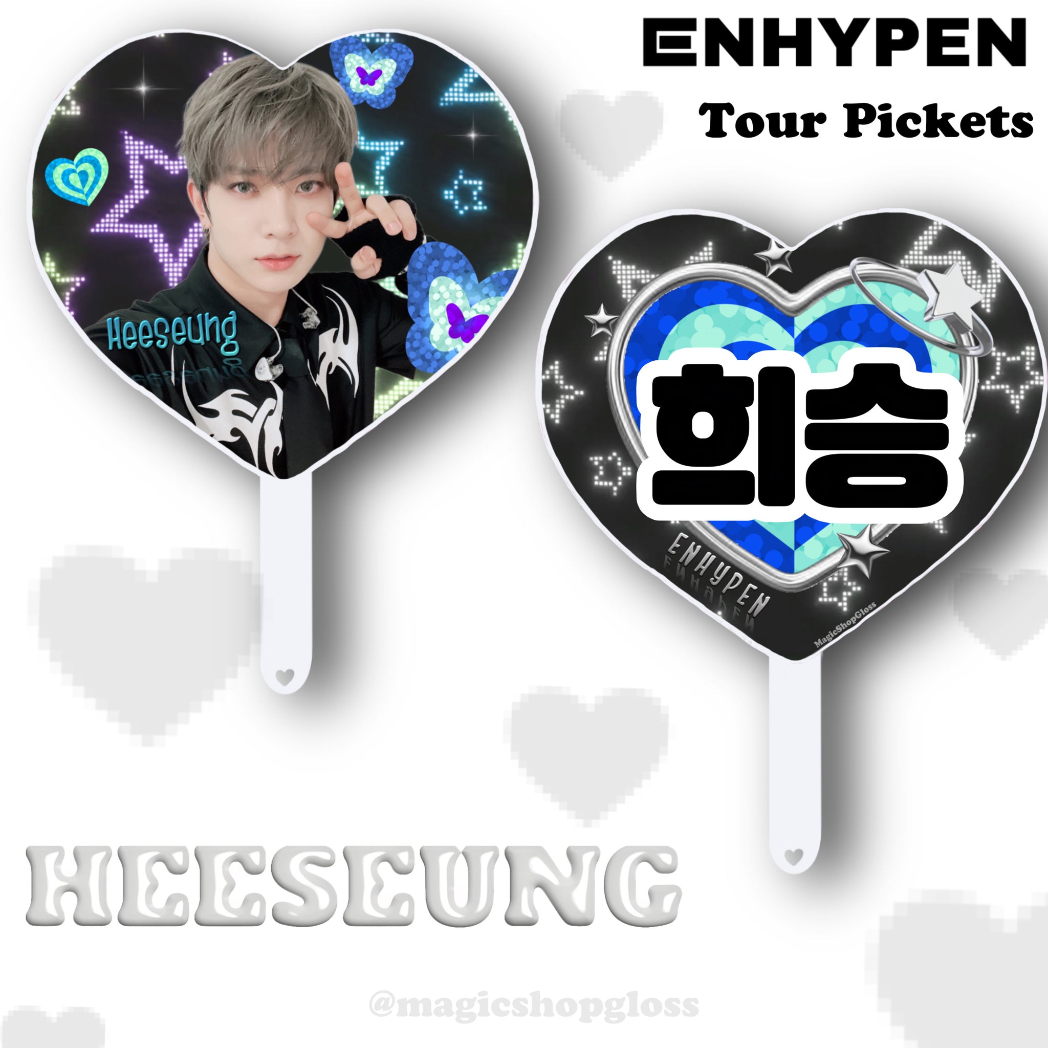 ENHYPEN TOUR PICKETS – magic shop gloss